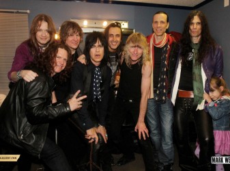 Kix backstage at M3, Baltimore - by Mark Weiss